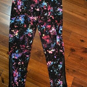 No Boundaries Black Galaxy Print Leggings